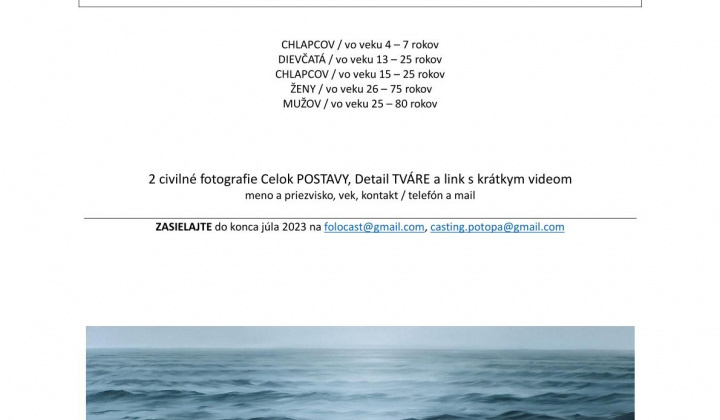 Aktuality / CASTING - foto