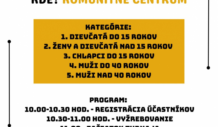 STOLNOTENISOVÝ TURNAJ 13.05.2023