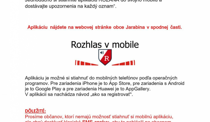 Aktuality / Rozhlas v mobile - foto