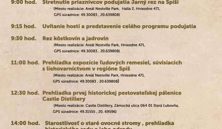 Aktuality / Jarný rez na Spiši 25.02.2023 v Nestville Park Hniezdne - foto