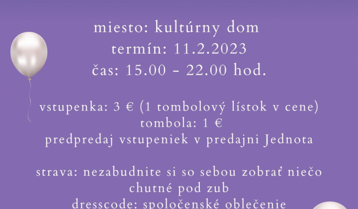 Detský ples, Jarabina 11.02.2023