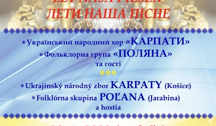 Koncert zboru Karpaty z Košíc