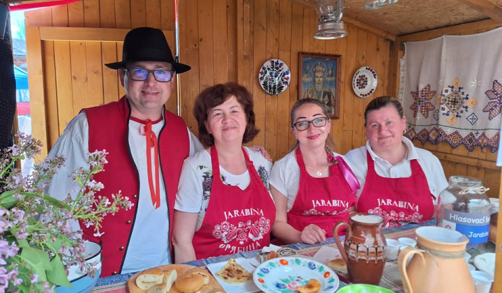 PREZENTÁCIA NAŠEJ OBCE NA SLÁVNOSTIACH JARI, HNIEZDNE 2024