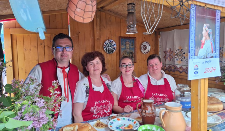 PREZENTÁCIA NAŠEJ OBCE NA SLÁVNOSTIACH JARI, HNIEZDNE 2024