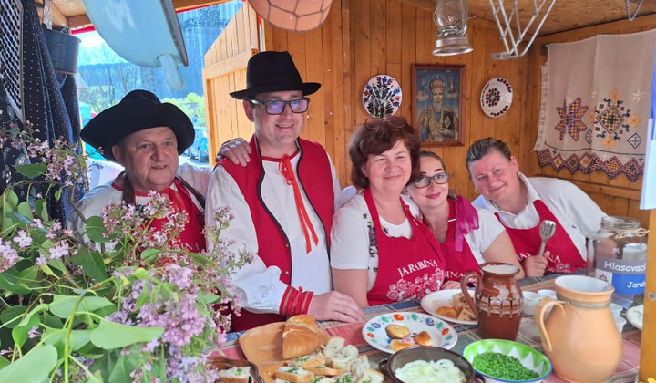 PREZENTÁCIA NAŠEJ OBCE NA SLÁVNOSTIACH JARI, HNIEZDNE 2024