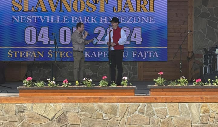 PREZENTÁCIA NAŠEJ OBCE NA SLÁVNOSTIACH JARI, HNIEZDNE 2024