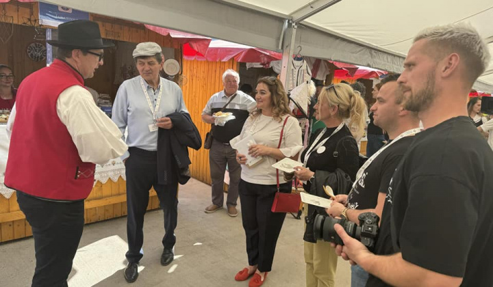 PREZENTÁCIA NAŠEJ OBCE NA SLÁVNOSTIACH JARI, HNIEZDNE 2024