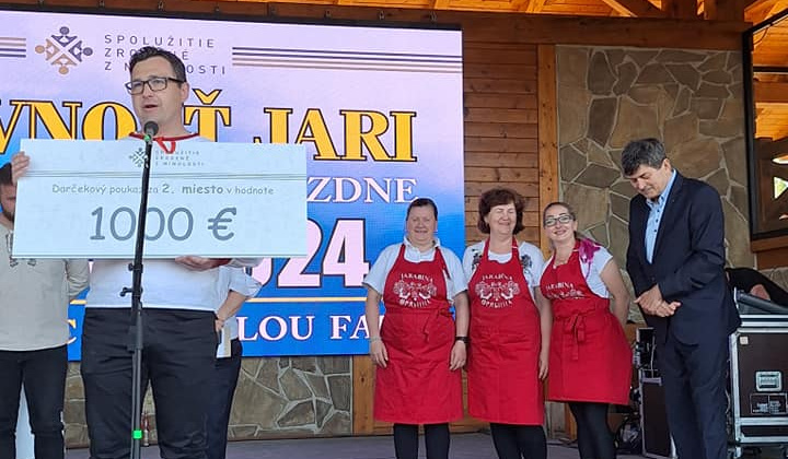PREZENTÁCIA NAŠEJ OBCE NA SLÁVNOSTIACH JARI, HNIEZDNE 2024
