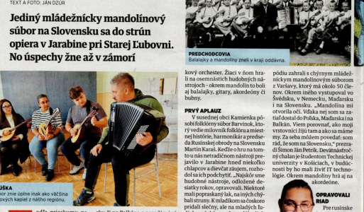 NAPÍSALI O NÁS (PLUS 7 DNÍ) 