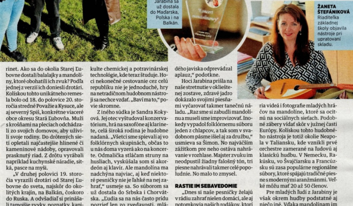 NAPÍSALI O NÁS (PLUS 7 DNÍ)