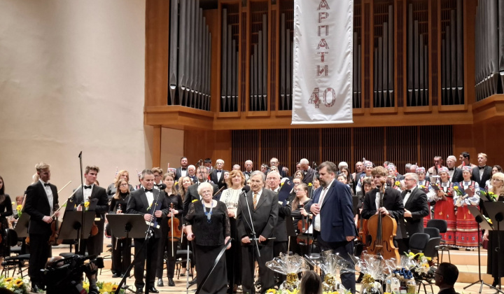 Ukrajinský zbor Karpaty - významné jubileá