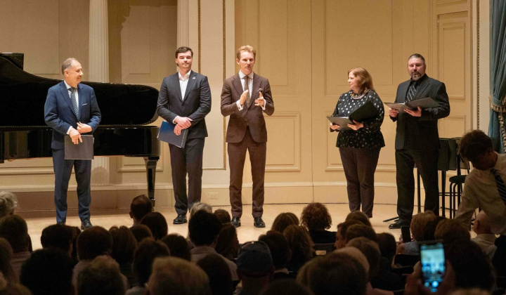 Koncert rusínskej hudby v New Yorku