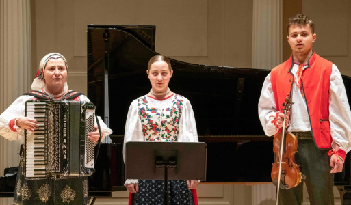 Koncert rusínskej hudby v New Yorku 