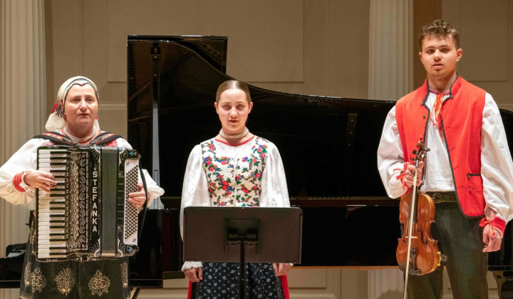 Koncert rusínskej hudby v New Yorku
