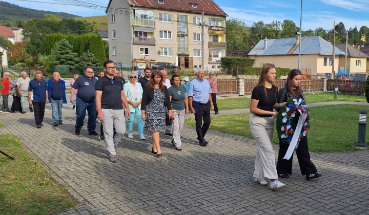 SPOMIENKOVÉ OSLAVY 82. VÝROČIA SLOVENSKÉHO NÁRODNÉHO POVSTANIA