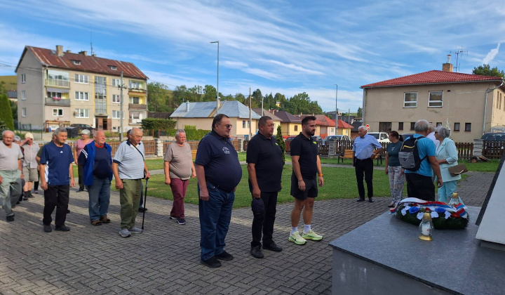 SPOMIENKOVÉ OSLAVY 82. VÝROČIA SLOVENSKÉHO NÁRODNÉHO POVSTANIA