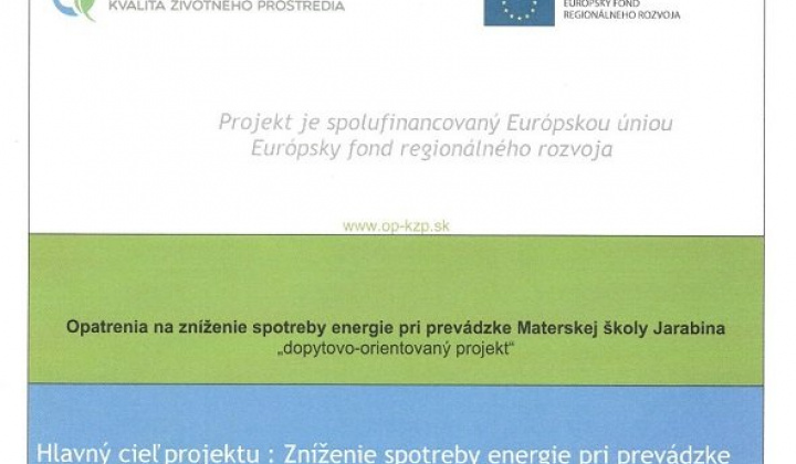 Projekty / Rekonštrukcia materskej školy (2017) - foto