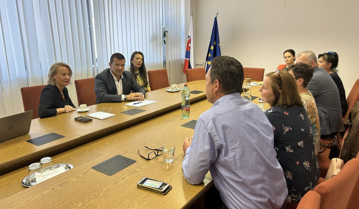 Návšteva ministerstva MPSVaR v Bratislave