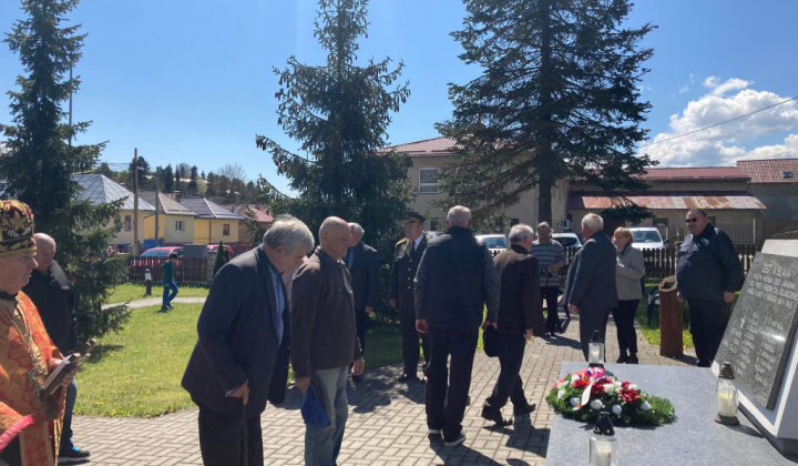Pietny akt k 78. výročiu ukončenia druhej svetovej vojny 