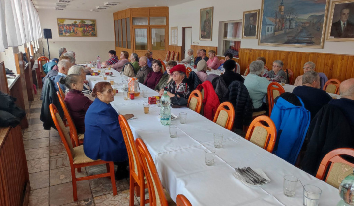 Výročná schôdza jednoty dôchodcov v našej obci 19.02.2023