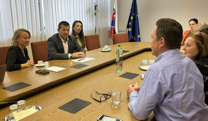 Návšteva ministerstva MPSVaR v Bratislave