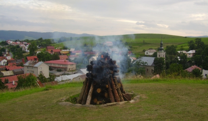 Vatra z príležitosti 64. výročia SNP 2008