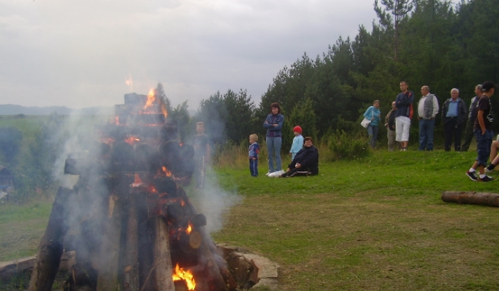 Vatra z príležitosti 64. výročia SNP 2008
