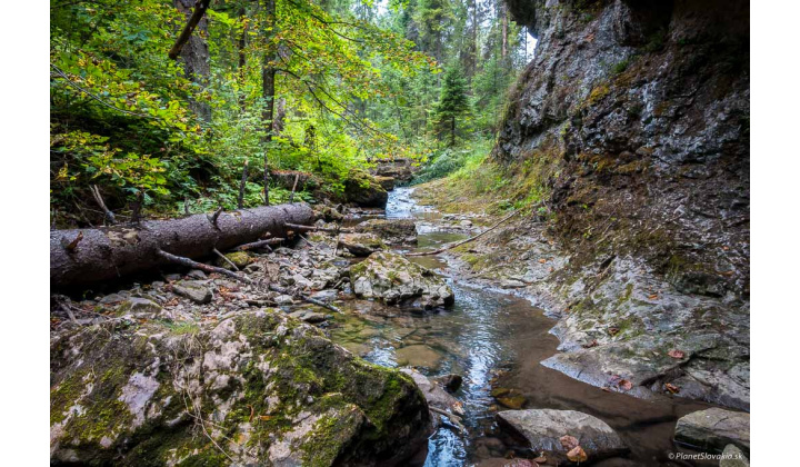 Turistické miesta - Jarabinský prielom (Jarabinské tiesňavy)