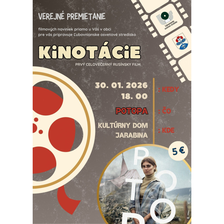 Menšia fotka pre článok KINOTÁCIE - RUSÍNSKY FILM POTOPA