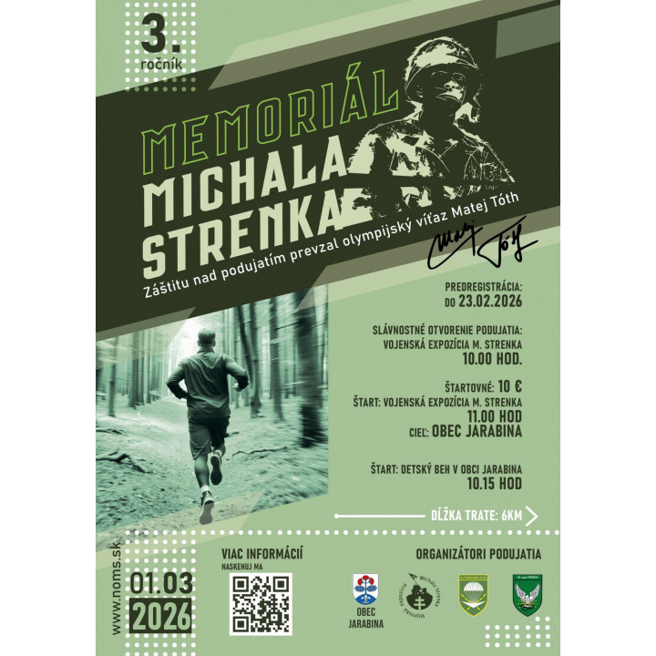 Menšia fotka pre článok MEMORIÁL MICHALA STRENKA - 3 . ročník 