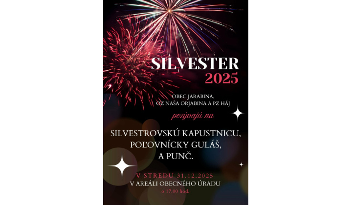Fotka pre článok Silvester 2025