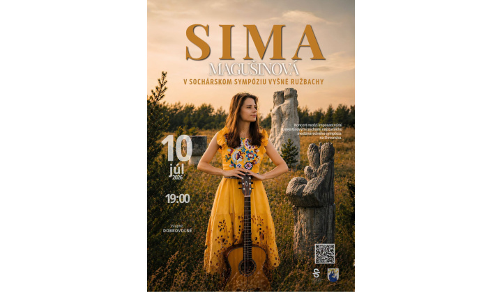 Fotka pre článok Sima Magušinová v sochárskom sympóziu Vyšné Ružbachy 10.7.2026