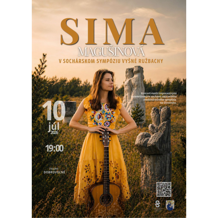 Menšia fotka pre článok Sima Magušinová v sochárskom sympóziu Vyšné Ružbachy 10.7.2026